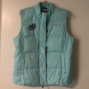 Vineyard Vines Ice Blue Goose Down Puffer Vest
